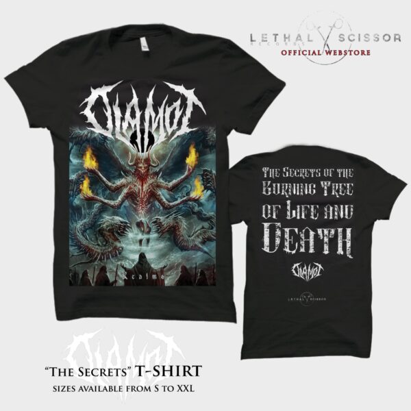 Olamot “Realms” t-shirt preorder it now!